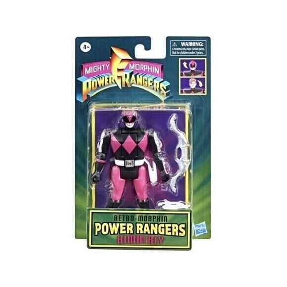 Mighty Morphin Power Rangers Retro Morphin KIMBERLY PINK RANGER Action Figure - Picture 1 of 6